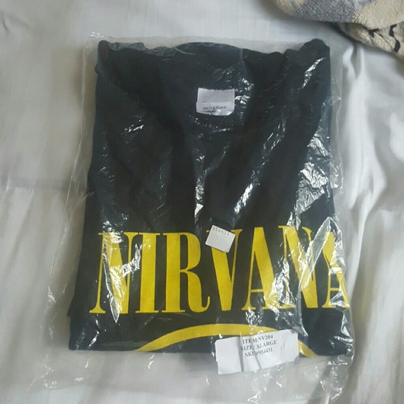 Nirvana smiley shirt