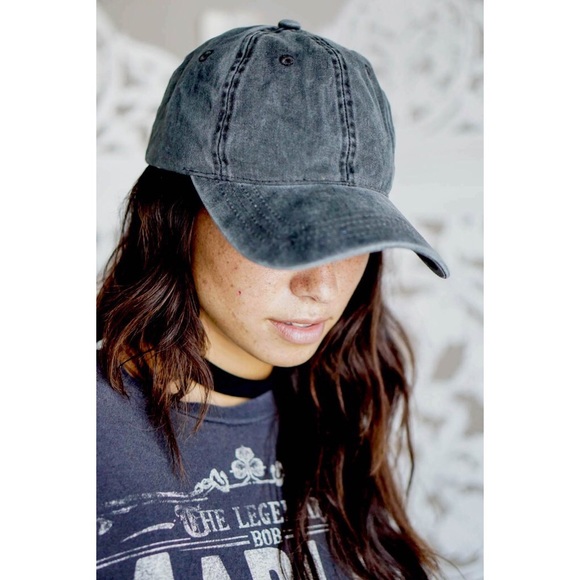 • Denim Style Cap • - Picture 3 of 3