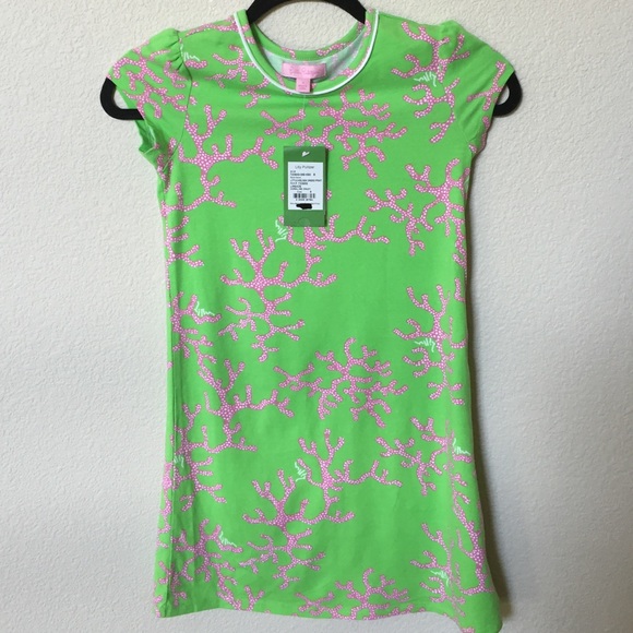 NWT Lilly Pulitzer Little Kelsea Dress Print