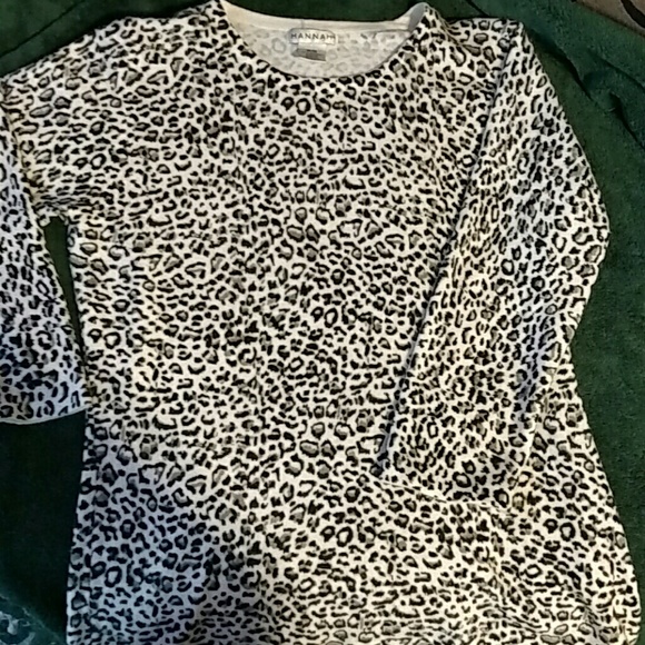 Hannah leopard print sweater