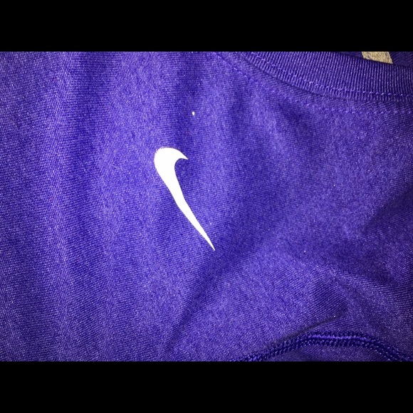 Blue nike dry fit shirt - Picture 2 of 3