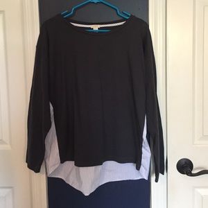J Crew long sleeve top