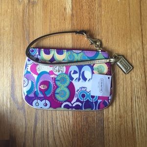 Coach wristlet