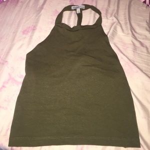 Charlotte Russe Half Crop-top