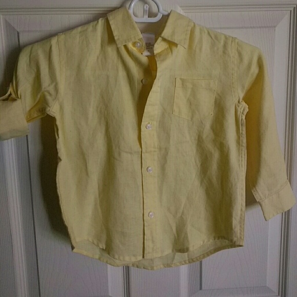 Toddler linen shirt