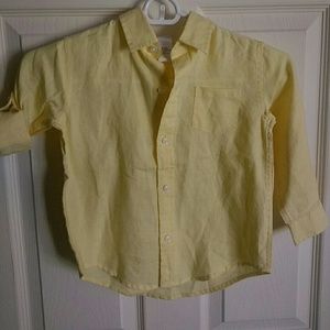 Toddler linen shirt