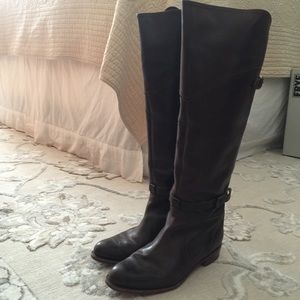 Frye Dorado Riding boot dark brown sz 9