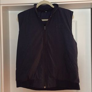 Fall riding vest, navy, xl