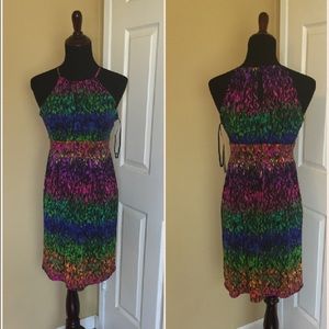 🎉 New Maggy L Tribal Multi Color Print Dress 🎉