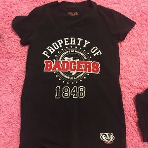 University of Wisconsin Badgers tee