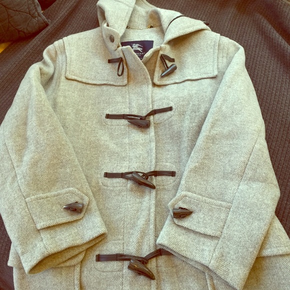 Burberry Hooded Duffle Coat