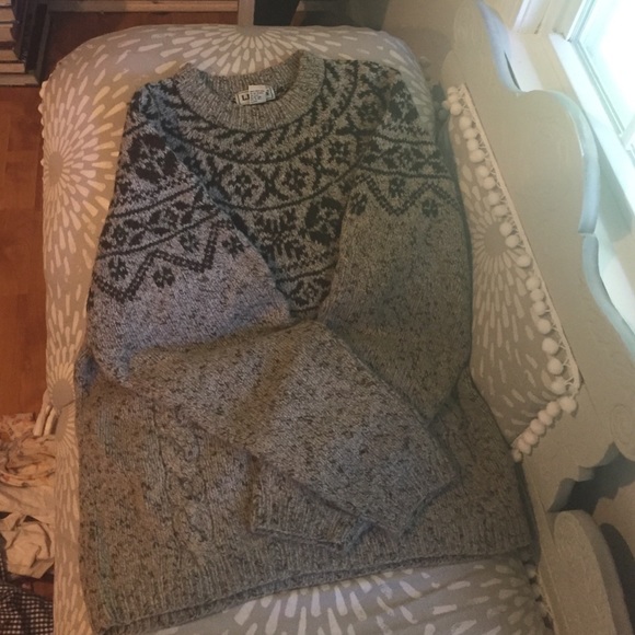 Oversized L. L. Bean "ugly" sweater