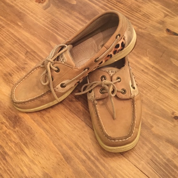 Leopard Sperry top-sider