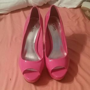 City street high heels