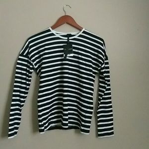 Topshop Striped Top