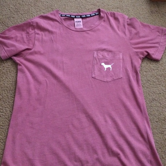 PINK Victoria's Secret Tops - PINK Campus Tee