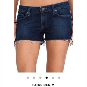 🔥Sale on Paige denim cut off shorts!