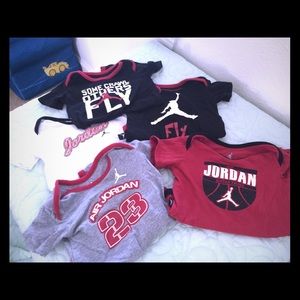 Set of Jordan onesies