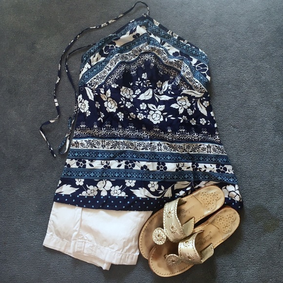 Ann Taylor Loft Halter Top