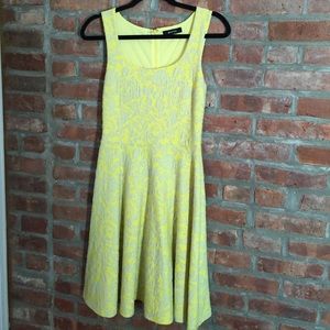 41 Hawthorn Floral Knit Fit & Flare Dress