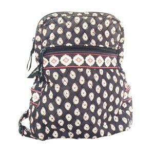 RETIRED--Vera Bradley Classic Black Small Backpack