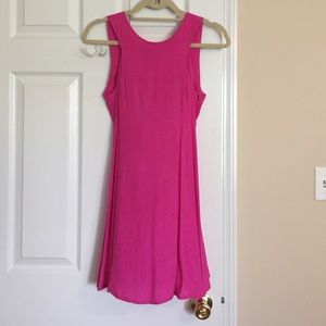 Twist Back Mini Dress