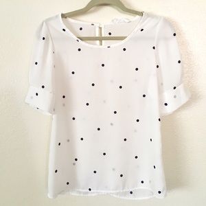 Polka Dot Blouse