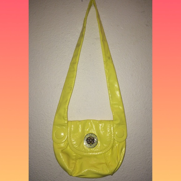 xxxSOLDxxx  Marc Jacobs Yellow Leather Handbag