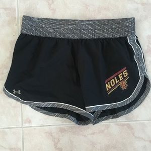 Under Armour running shorts FSU
