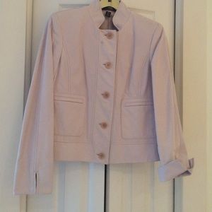 Dana Buchman leather jacket | from Bloomingdales