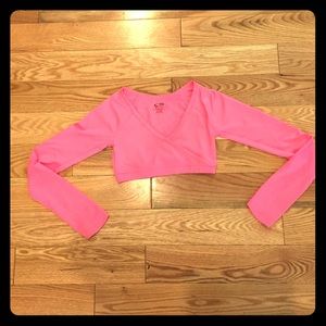 Hot pink dance cover up