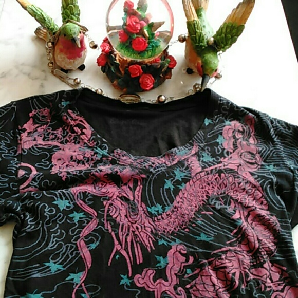 GUNS - N- ROSES LADIES GRAPHIC T SHIRT SIZE MEDIUM - Picture 2 of 4