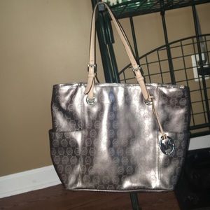 Michael Kors Metallic Handbag