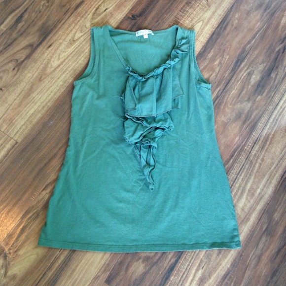 Vintage Suzie green tank medium