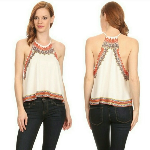 🎁⚠️Only 1 Left!!! 5⭐️rated Boho top - Picture 2 of 6