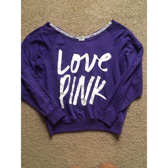 VS Off The Shoulder Sweatshirt