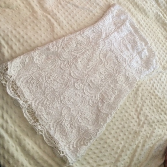 Lace Strapless Dress - Picture 1 of 4