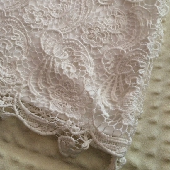 Lace Strapless Dress - Picture 2 of 4