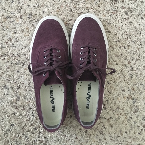 SeaVees Purple Suede Sneakers