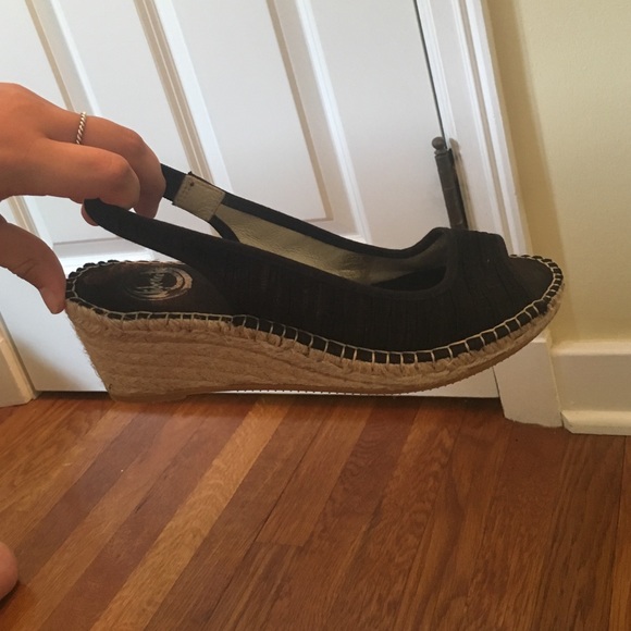 One inch espadrilles gently worn