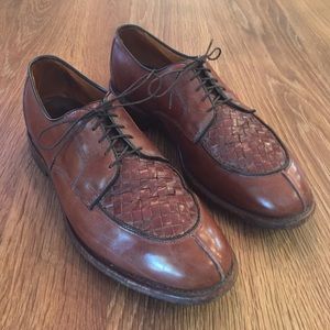 Men's Allen Edmonds dark brown lace "Hersey"s