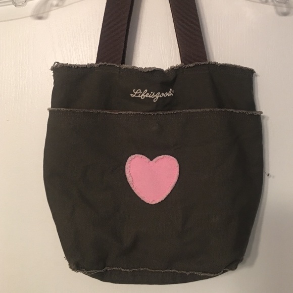 Canvas life is good bag