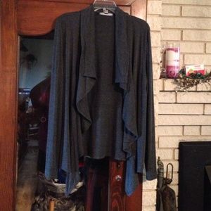 Comfortable and soft dark grey cardigan