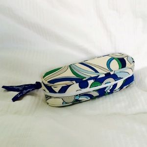 Vera Bradley Mediterranean White Eyeglass case
