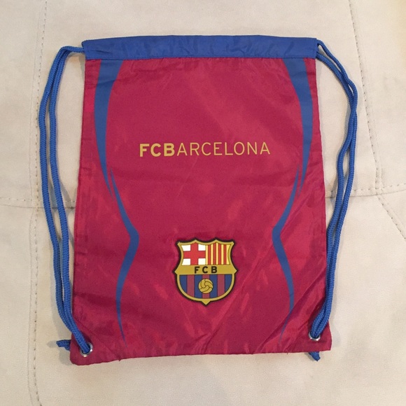 Brand New FC Barcelona Drawstring Bag