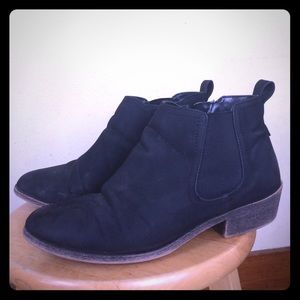 Black Ankle Boots Merona