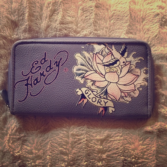 Authentic Ed Hardy Wallet