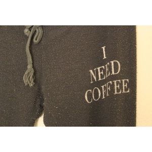 Wildfox I Need Coffee ☕️ lounge pants