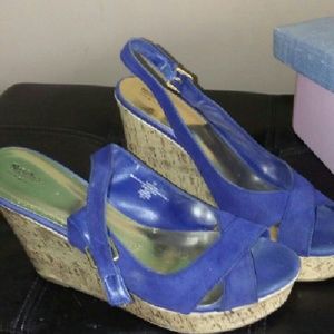 Mossimo Bluish Purple Wedges