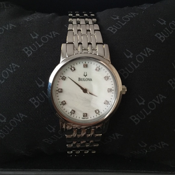 Bulova Silver Watch